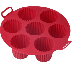 Форма силиконовая ?Рифленые кексы? (20х20х5 см)