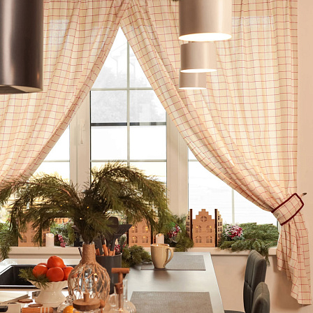 ЭТЕЛЬ комплект штор для кухни "Bright cage" (150х180 см, 2 шт.)