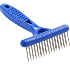 Расчёска-грабли 2-рядная