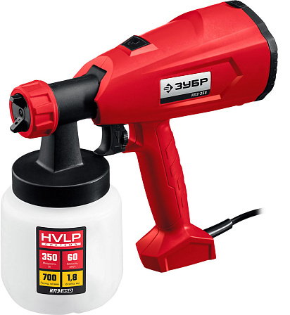 ЗУБР КПЭ-350 электрический краскопульт