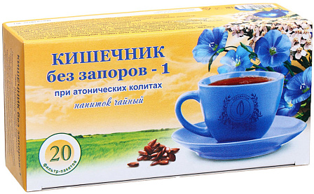 Травяной сбор ?Кишечник без запоров?