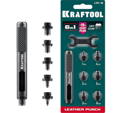 KRAFTOOL LPI-6 ударный пробойник для кожи