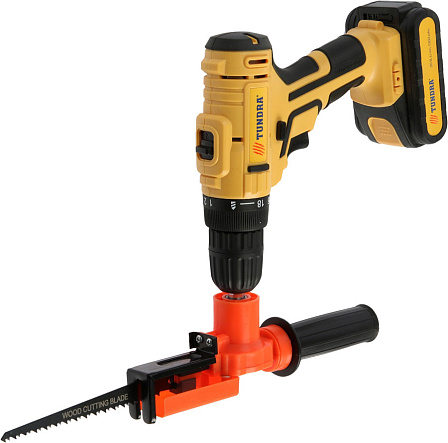 TUNDRA насадка-лобзик угловая для дрели