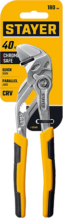 STAYER PlierWrench переставные клещи-гаечный ключ (180 мм)