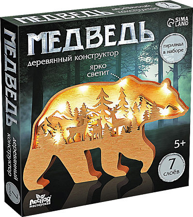 Конструктор-ночник ?Медведь?