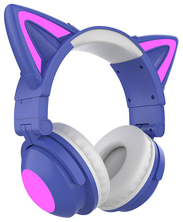 QUMO Party Cat Mini VIOLET bluetooth-стереогарнитура
