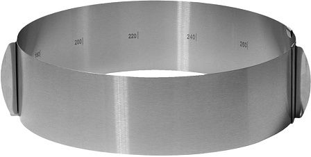 Форма для выпечки с регулировкой диаметра (d=16-30 см)