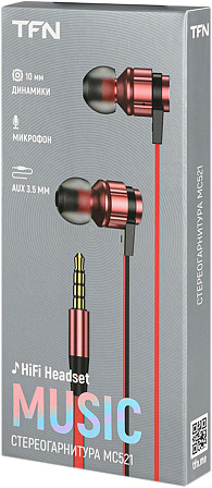 TFN MC521 стереогарнитура проводная