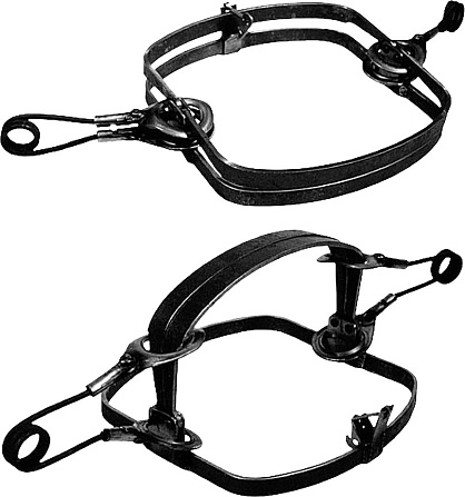 Капкан №5 с цепью (волк)