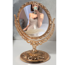 Зеркало настольное двухстороннее "Ажур"