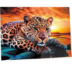 Алмазная мозаика ?Гепард? (50?40 см)