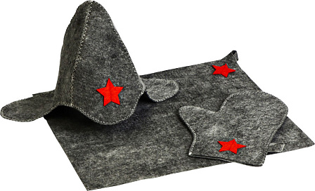 Набор для бани ?Будёновец? (3 предмета)