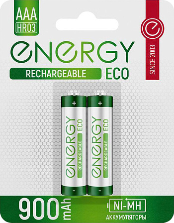 ENERGY набор аккумуляторов (AАA, NI-MH, 900мАч, 2 шт.)