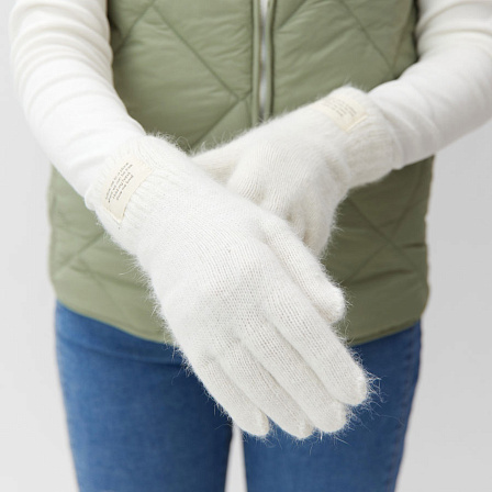 Перчатки женские с шерстью кролика "Rabbit"