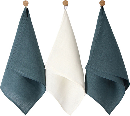 ЭТЕЛЬ набор кухонных полотенец "Linen style" (40х70см, 3 шт.)