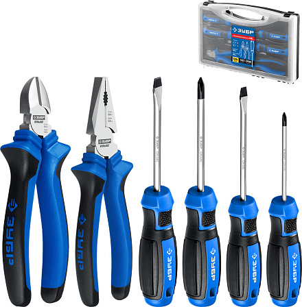 ЗУБР "Профессионал" набор слесарных инструментов (6 шт.)