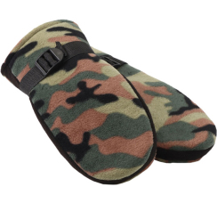 Варежки флисовые зимние