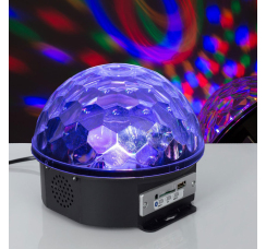 Светомузыкальный проектор ?Хрустальный диско-шар?