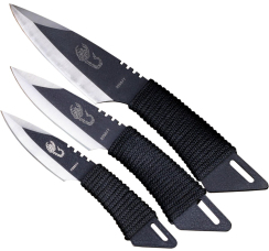 Набор метательных ножей в оплётке "Скорпион" (3 шт.)