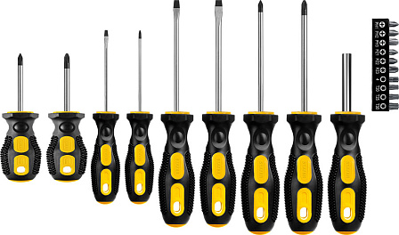 STAYER "Hercules-19" набор отвёрток