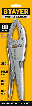 STAYER Vario Clamp зажимные клещи с широким зевом (250 мм)