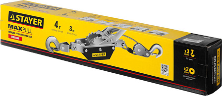 STAYER ?MAXPull? лебедка рычажная (4000 кг)