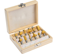 TUNDRA набор фрез по дереву (12 шт.)