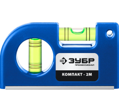 ЗУБР "Профессионал" магнитный уровень "Компакт2-М"