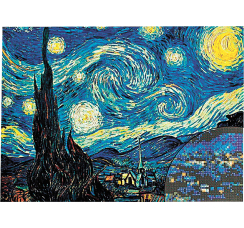 Алмазная мозаика  ?Звёздная ночь? (30х40 см)