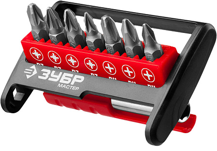 ЗУБР MX-8 набор бит с адаптером