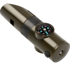 Компас со свистком и фонариком ?Разведчик?