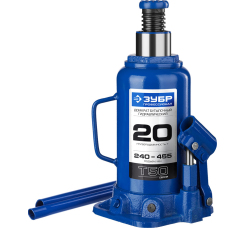 ЗУБР "Профессионал" Т-50 домкрат бутылочный (20 тонн)