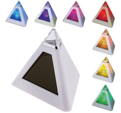 LuazON LB-05 часы-будильник с подсветкой "Пирамидка"