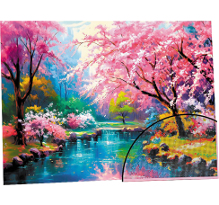 Алмазная мозаика ?Природа? (50х40 см)