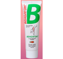 Гель-бальзам ?Венолгон? с экстрактом пиявки (75 мл)