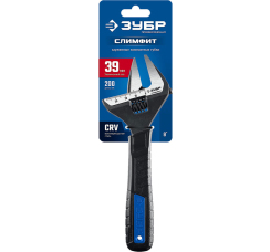 ЗУБР "Профессионал" разводной ключ "СлимФит"