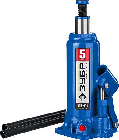 ЗУБР "Профессионал" Т-50 домкрат бутылочный (5 тонн)