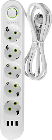 QUMO Power Bar Light сетевой фильтр