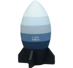 Развивающая игрушка-пирамидка "Ракета"