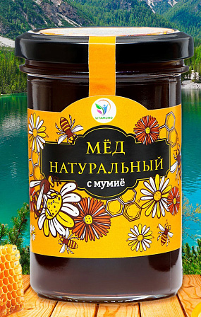 Мёд Алтайский с мумиё (300 гр.)