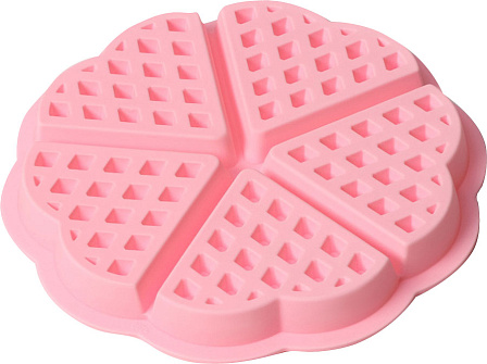 Форма силиконовая "Венские вафли" (21х21х2 см)